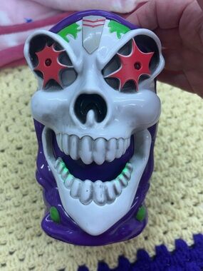 Grave digger monster jam collector mug-lights work